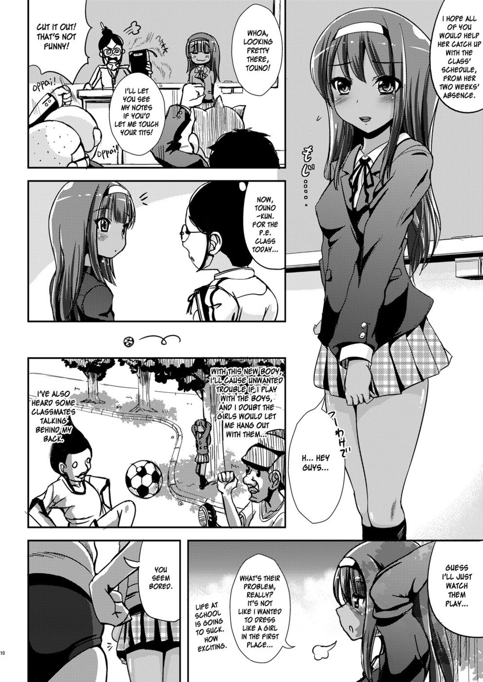 Hentai Manga Comic-Asa Onna Ore to Futanarikko Ojousama-Chapter 1-9